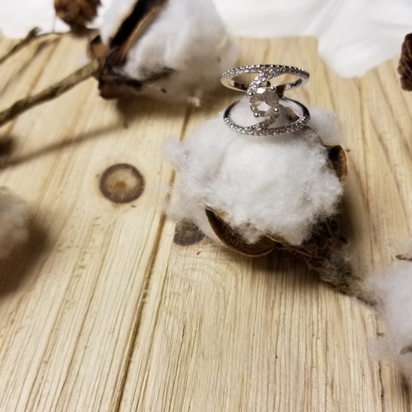 💍💍Pretty Round 2.46 CT 10 KT white gold plated ring💍💍 - Picture 10 of 11